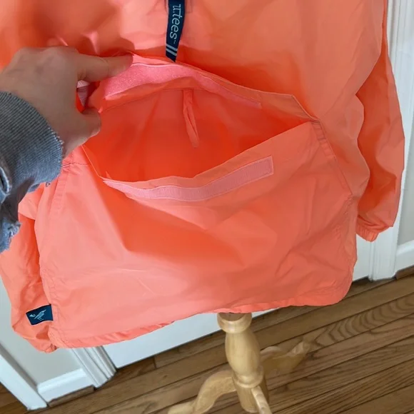 Charles River peach raincoat - Picture 7 of 12